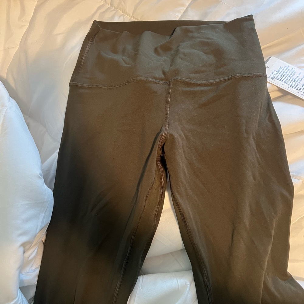 Lululemon align leggings green